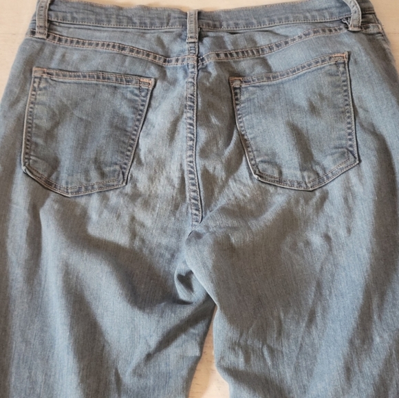 Free people curvy high rise light wash denim jeans size 30 - Picture 4 of 6